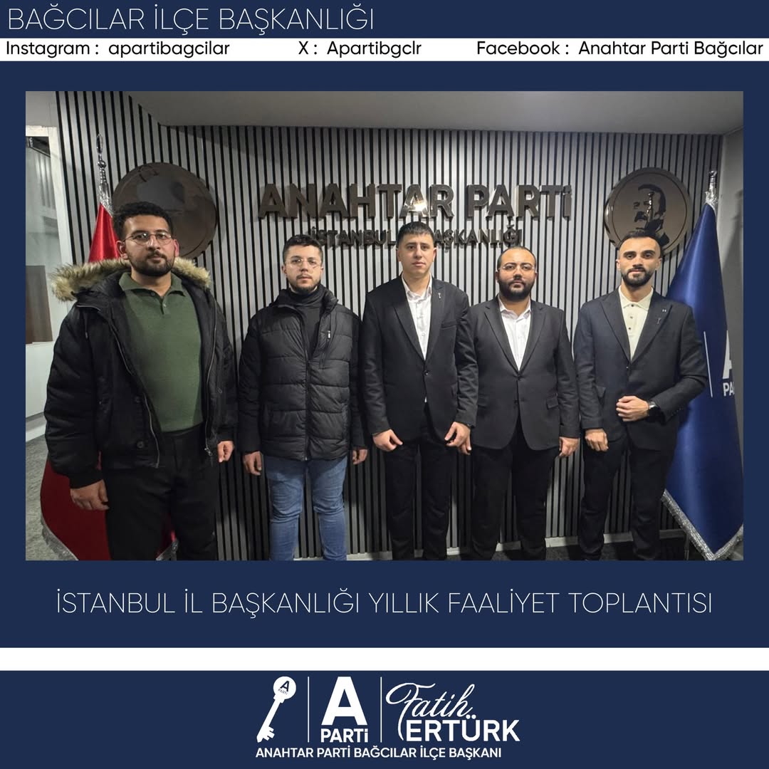 İstanbul İl Başkanlığımız tarafından düzenlenen Yıllık Faaliyet Değerlendirme Toplantısına İlçe Başkan Vekilimiz Salih Aydın, Kadın Kolları Başkanımız Özlem Atar, Gençlik Kolları Başkanımız Gencehan Gürel ve yönetim kurulu üyelerimiz ile birlikte katılım sağladık. - 3